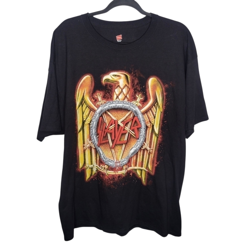 Slayer Final World Tour 2018-19 Double Sided Graphic T-Shirt Size XL Eagle
